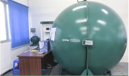 JTC integrating sphere photometric testing