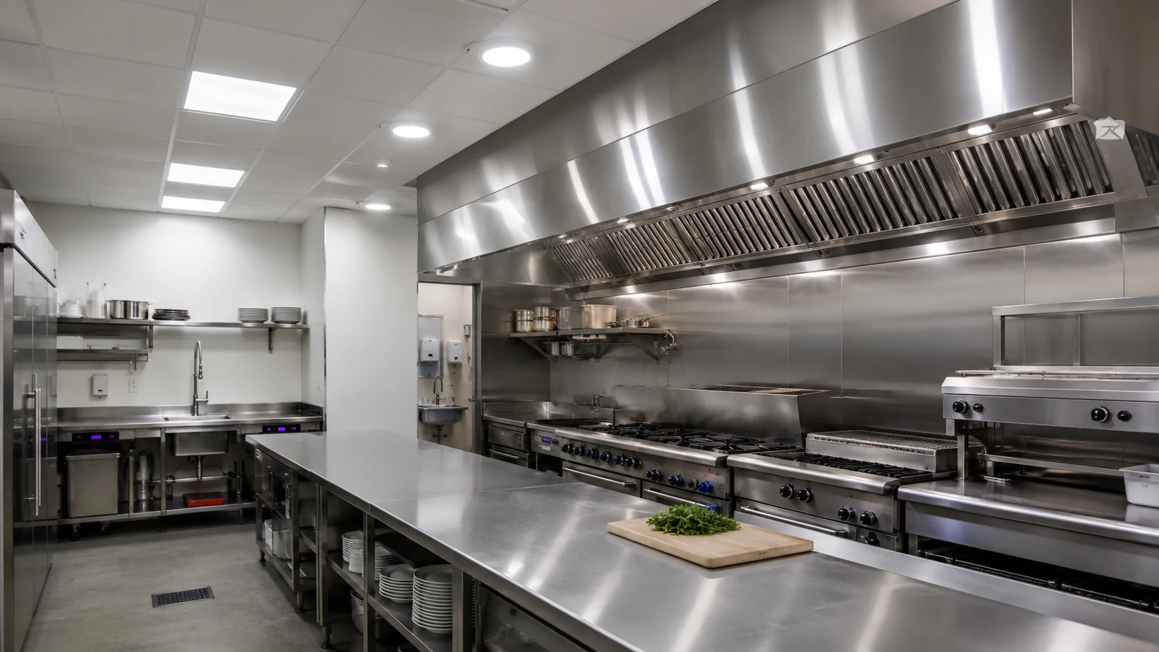 Commercial kitchen lighting guide