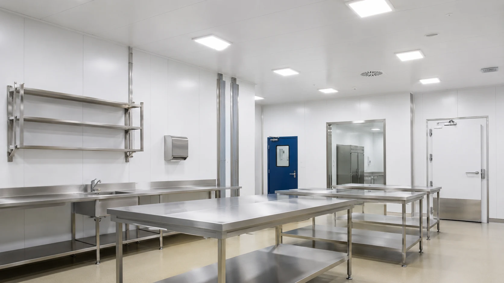 Hygienic lighting guide